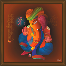Ganesh Paintings (GS-1876)